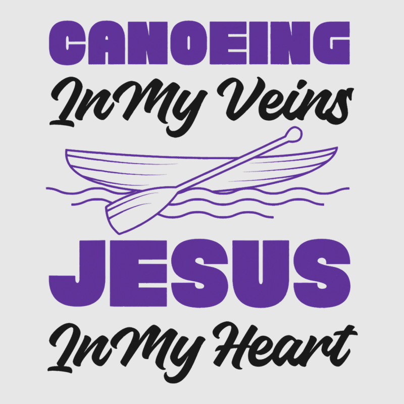 Canoe Canoeing Jesus Faith Canoeing In My Veins Je Hoodie & Jogger Set | Artistshot