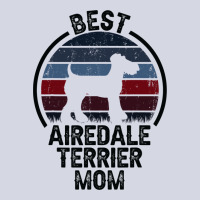 Best Dog Mother Mom Vintage Airedale Terrier 3 Fleece Short | Artistshot