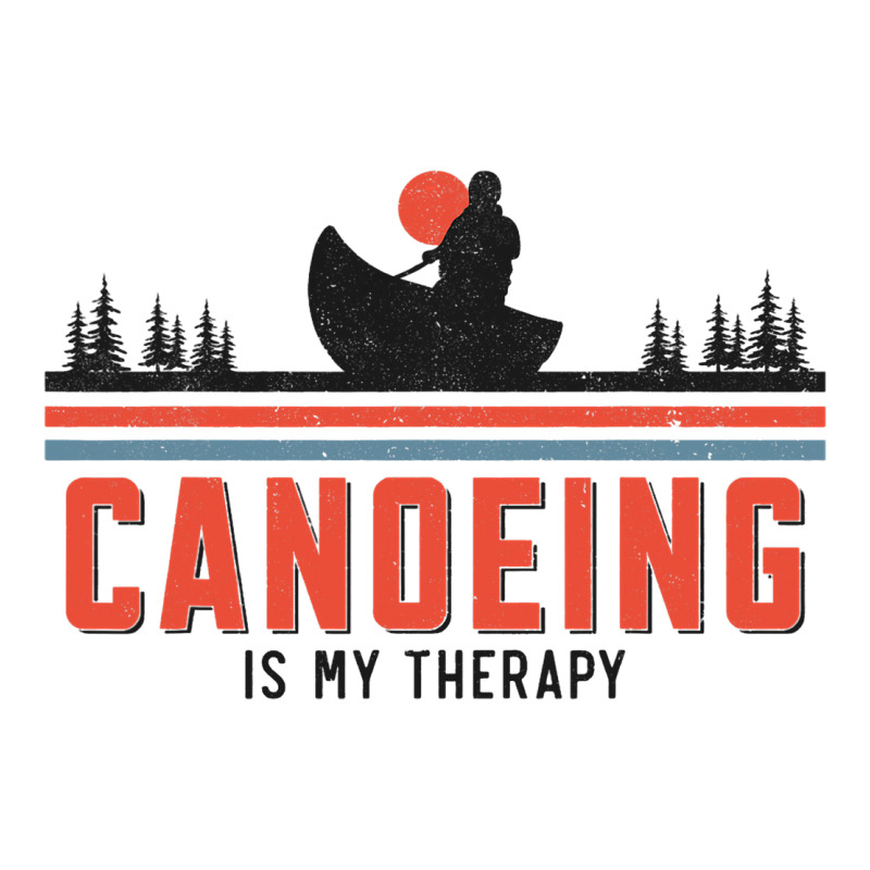 Canoe Canoeing Lake River Vintage Retro Canoeing I Sticker | Artistshot