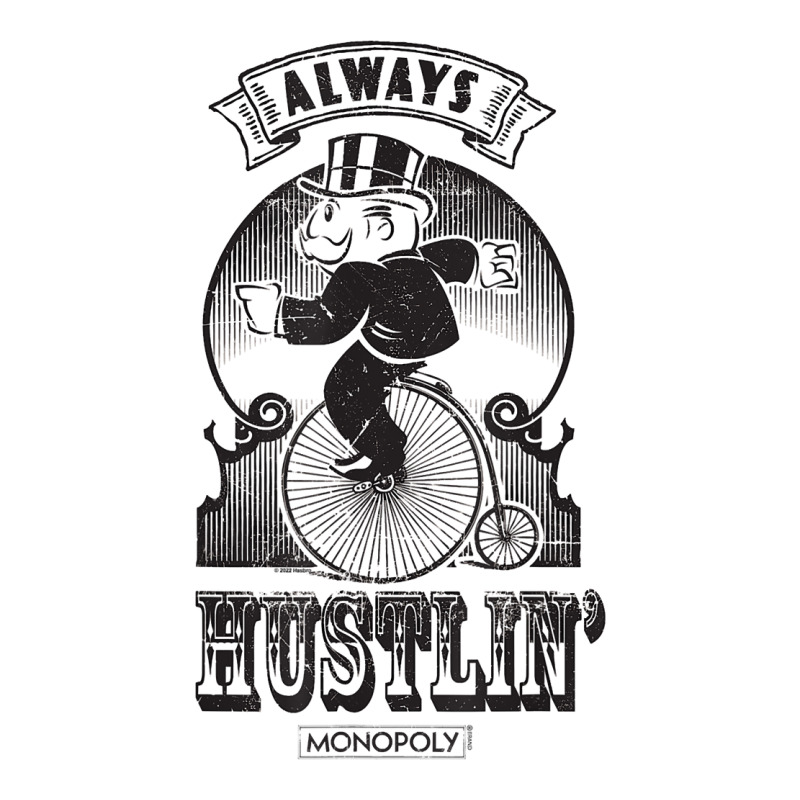 Monopoly Always Hustlin' T Shirt Raglan Crop Top by koleuuwla | Artistshot