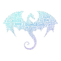 Dragon Word Art  Dungeon Crawler  Rpg Dm Gaming T Shirt Raglan Crop Top | Artistshot