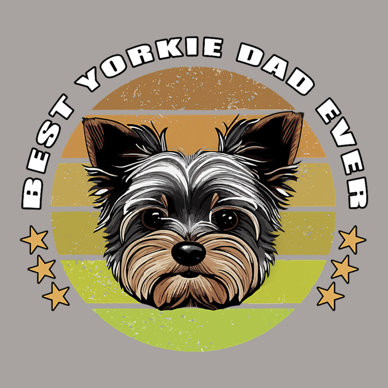 Best Yorkie Dad Ever Yorkshire Terrier Vintage Ret Racerback Tank by ALFREDANDRE | Artistshot