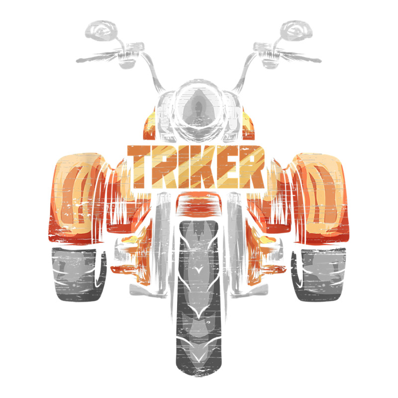 Triker Motortrike Motorcycle Trike Three Wheeler Biker Gift T Shirt Raglan Crop Top by vorgasofaguiarb | Artistshot