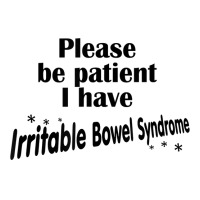 Please Be Patient I Have Irritable Bowel Syndrome Funny Ibs T Shirt Raglan Crop Top | Artistshot