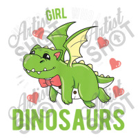 Just A Girl Who Loves Dinosaurs Dino Raglan Crop Top | Artistshot