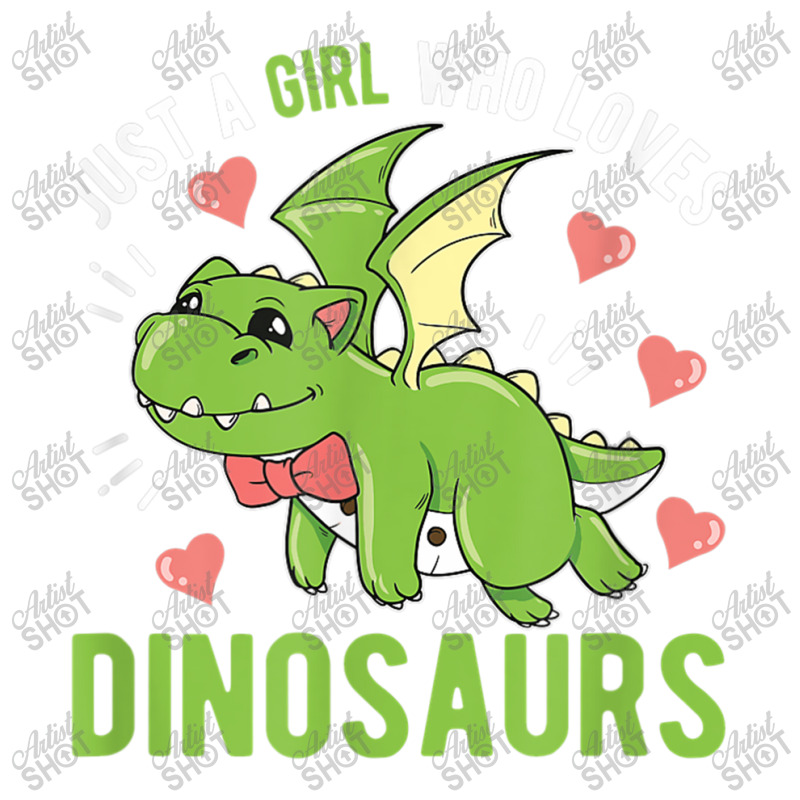 Just A Girl Who Loves Dinosaurs Dino Raglan Crop Top by Juan-Design | Artistshot