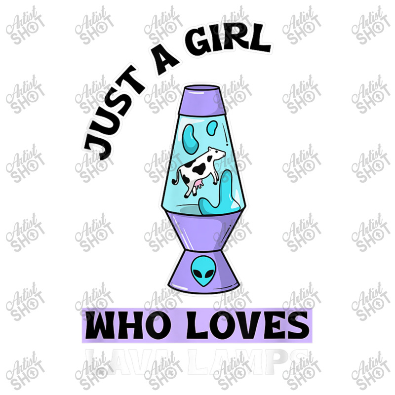 Just A Girl Who Loves Lava Lamps Raglan Crop Top by LaytonDesign | Artistshot