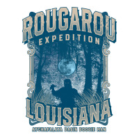 Rougarou Expedition Louisiana Swamp Monster Werewolf Legend Sweatshirt Raglan Crop Top | Artistshot