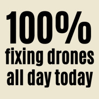 100 Fixing Drones Allday Funny Electronic Technici Cropped Hoodie | Artistshot