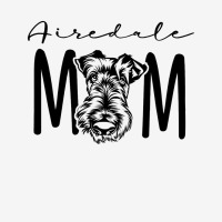 Airedale Mom Shirt Funny Dog Mom Airedale Terrier  Scorecard Crop Tee | Artistshot