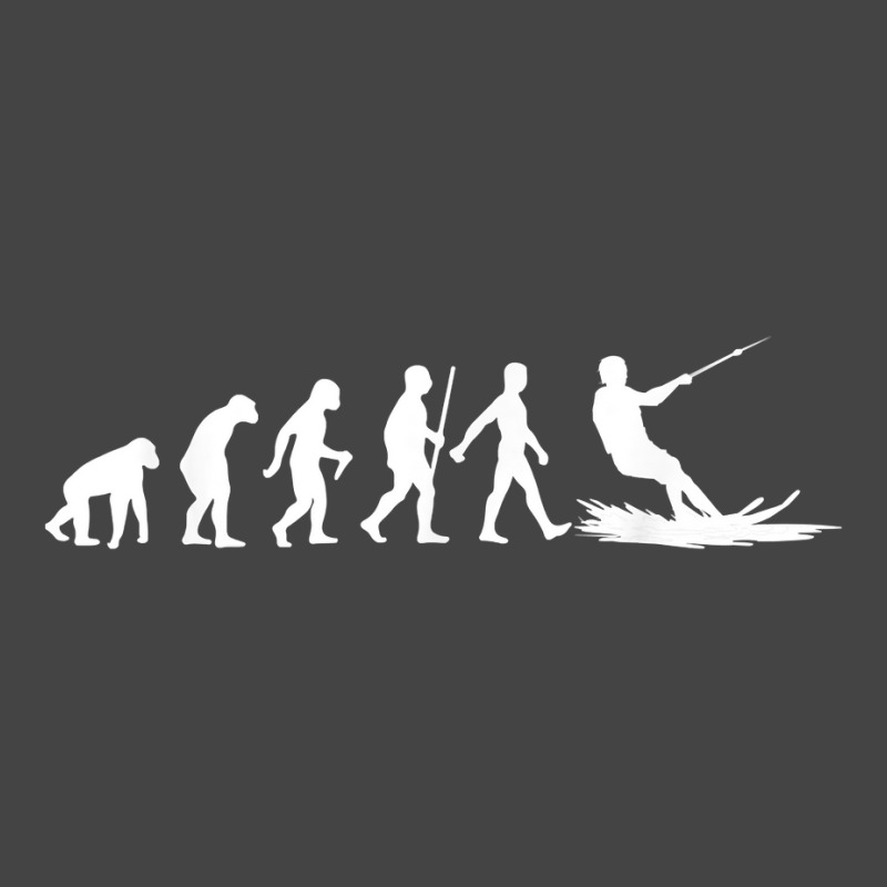 Funny Water Ski Designs Men Women Skier Athletes Evolution T Shirt Basic T-shirt by tandonwelters | Artistshot