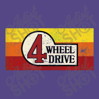 4 Wheel Drive Vintage 4x4 Overland Emblem With Stripes 4wd Basic T-shirt | Artistshot