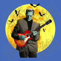 Franken Guitar Frankenstein Plays Electric Guitar Halloween Premium Basic T-shirt | Artistshot