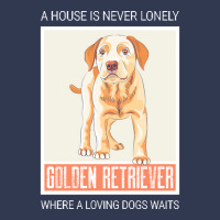 Golden Retriever T  Shirt A House Is Never Lonely Where A Loving Dog W Basic T-shirt | Artistshot