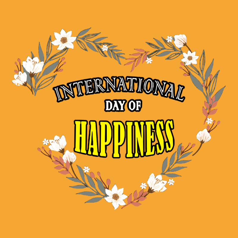 International Day Of Happiness T  Shirt International Day Of Happiness Basic T-shirt by actsetting | Artistshot