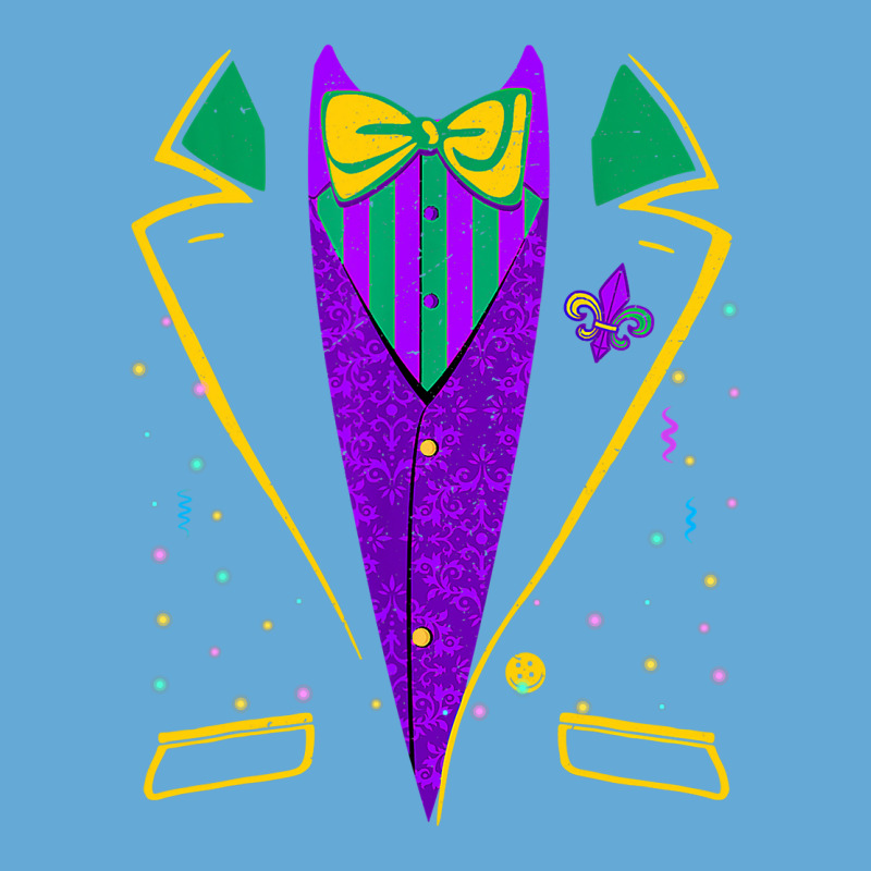 Mardi Gras Tuxedo Costume  Carnival Parade Design Basic T-shirt | Artistshot