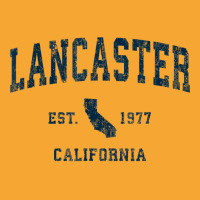 Lancaster California Ca Vintage Sports Design Navy Print T Shirt Basic T-shirt | Artistshot