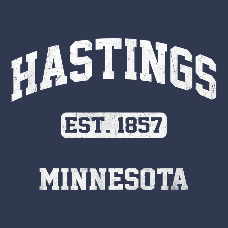 Hastings Minnesota Mn Vintage State Athletic Style T Shirt Basic T-shirt | Artistshot