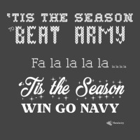 Go Navy Beat Army Tis The Season To Beat Army Fa La La Funny Sweatshir Basic T-shirt | Artistshot