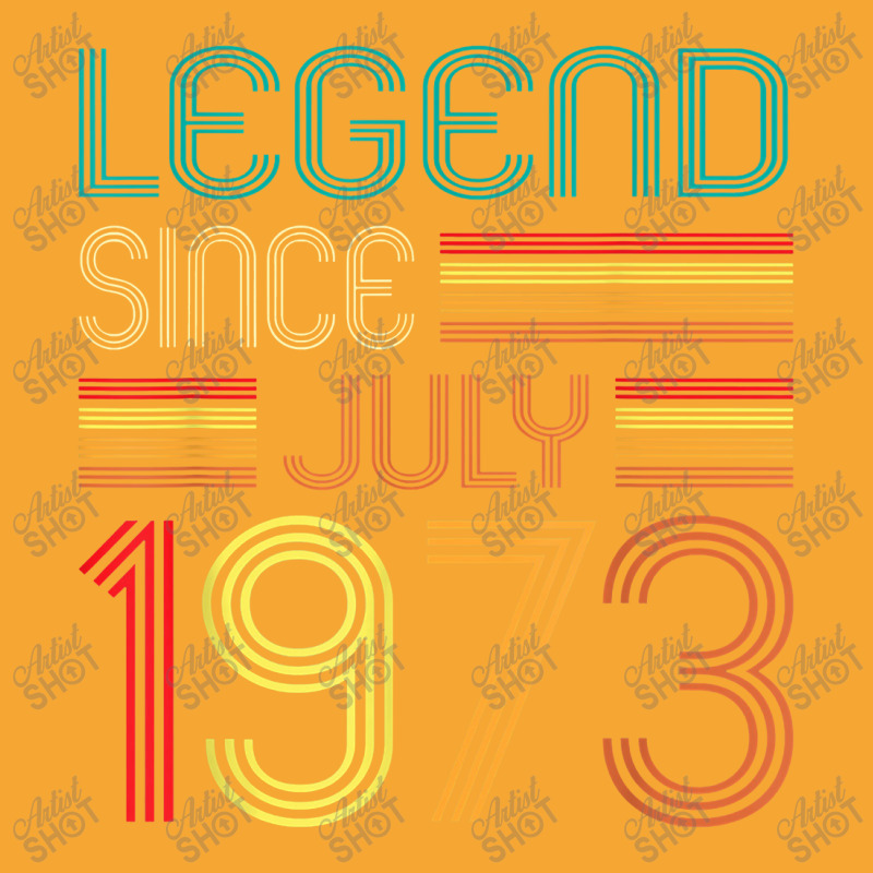 Legend Since July 1973 49 Years Old Vintage 49th Birthday Basic T-shirt | Artistshot