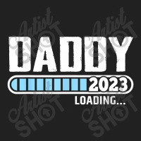 Mens New Dad 1st Time Dad Est 2023 Promoted To Daddy 2023 Father Basic T-shirt | Artistshot