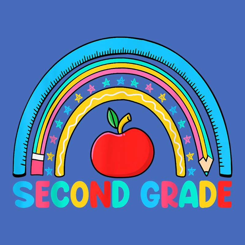 Rainbow Second Grade 2nd Grade Back To School Teacher Kids T Shirt Basic T-shirt | Artistshot