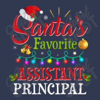 Santa's Favorite Assistant Principal Christmas Light Basic T-shirt | Artistshot