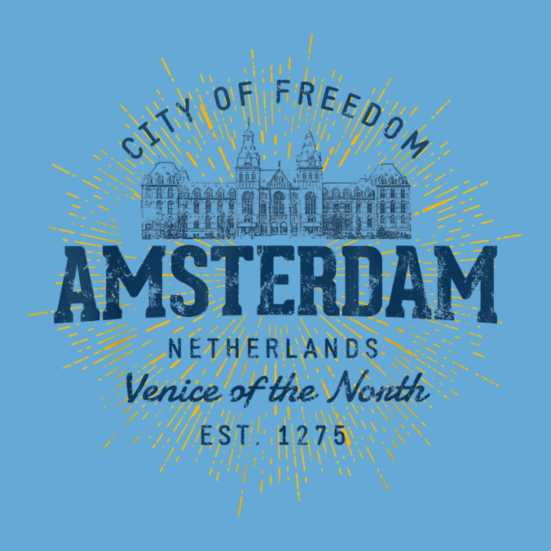 Netherlands Vacation Souvenir Vintage Amsterdam T Shirt Basic Youth T-shirt by abdurrehmancappucci | Artistshot