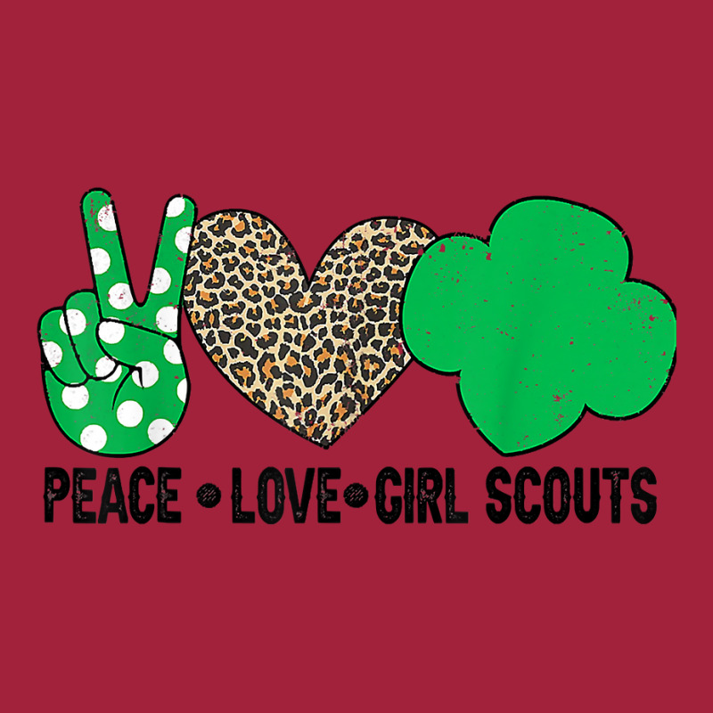 Peace Love Cookie Scout For Girls Bakery Cookie Season T Shirt Basic Youth T-shirt by heartlytreleven | Artistshot