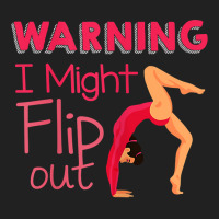 Funny Warning I Might Flip Out Gymnastics Gift Women Girls T Shirt Basic Youth T-shirt | Artistshot