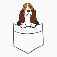 Basset Hound Puppy Basset Hound In A Pocket T-shirt | Artistshot