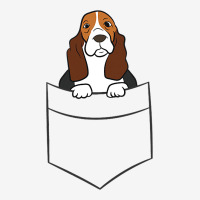 Basset Hound Puppy Basset Hound In A Pocket Graphic T-shirt | Artistshot