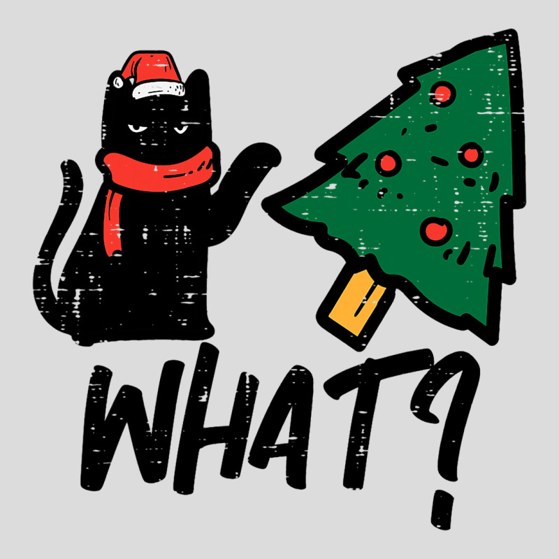 Black Cat Tipping Christmas Tree What Funny Men Wo Men's Polo Shirt | Artistshot