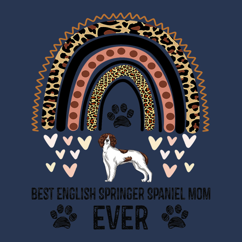 Best English Springer Spaniel Mom Ever Rainbow For Ladies Denim Jacket by NariahPringle | Artistshot