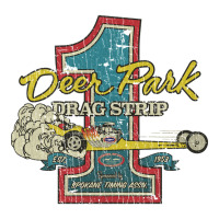 Deer Park Drag Strip 1953 Raglan Crop Top | Artistshot