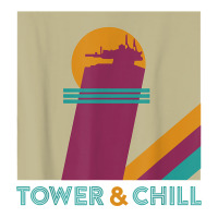 Retro Tower & Chill Tee   Gamer Titan Hunter Warlock T Shirt Raglan Crop Top | Artistshot