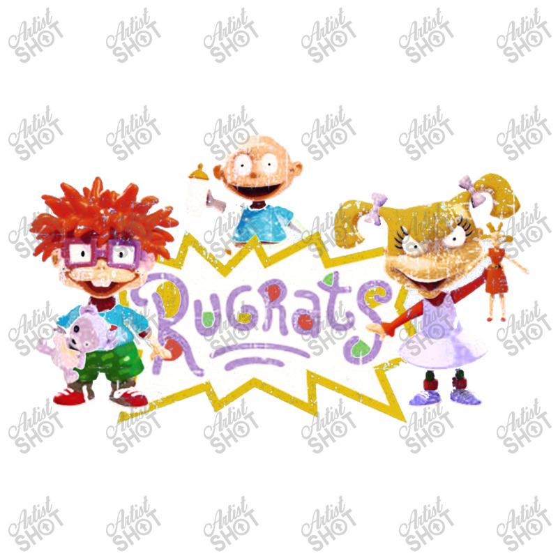 Rugrats, Distressed   Rugrats Raglan Crop Top by sunlightafterdark | Artistshot