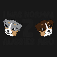 Australian Shepherd Dog Owner I Was Normal 2 Aussi Flannel Shirt | Artistshot