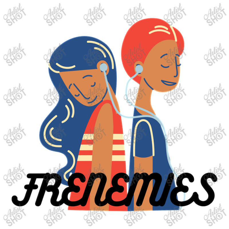 My Favorite People Frenemies Art Raglan Crop Top by ArtistDraven | Artistshot