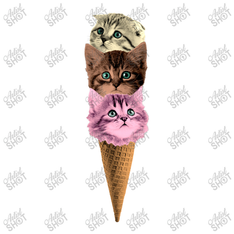 Meowscream Ice Cream Cone Kitten Pun Graphic Raglan Crop Top by new121 | Artistshot