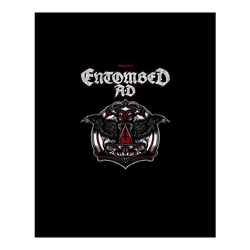 Entombed Ad Graphic Raglan Crop Top | Artistshot