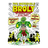 The Incredible Broly Raglan Crop Top | Artistshot