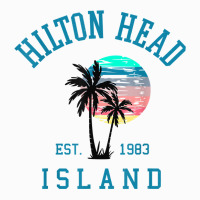 Hilton Head Island South Carolina Beach Palm Trees Summer Raglan Crop Top | Artistshot