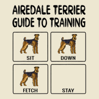 Airedale Terrier Guide To Training Dog Obedience 3 Cropped Hoodie | Artistshot