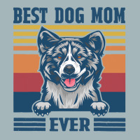 Best Akita Mom Ever Funny Dog Mom Mothers Day Gift Unisex Sherpa-lined Denim Jacket | Artistshot