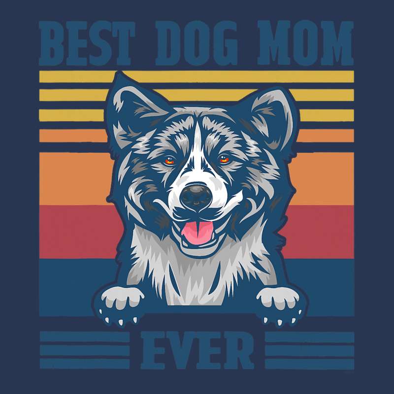 Best Akita Mom Ever Funny Dog Mom Mothers Day Gift Men Denim Jacket | Artistshot