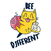 Beeekeepers Bee Different Saying Cats Beekeeping C V-neck Tee | Artistshot