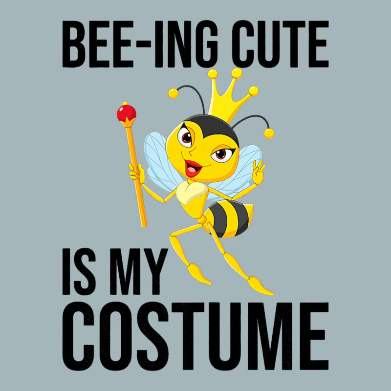 Beeing Cute Is My Costume Bee Beekeeping Halloween Unisex Sherpa-lined Denim Jacket | Artistshot