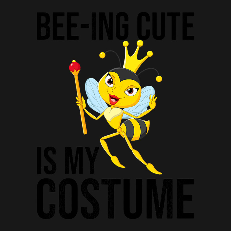 Beeing Cute Is My Costume Bee Beekeeping Halloween Flannel Shirt | Artistshot