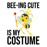 Beeing Cute Is My Costume Bee Beekeeping Halloween V-neck Tee | Artistshot